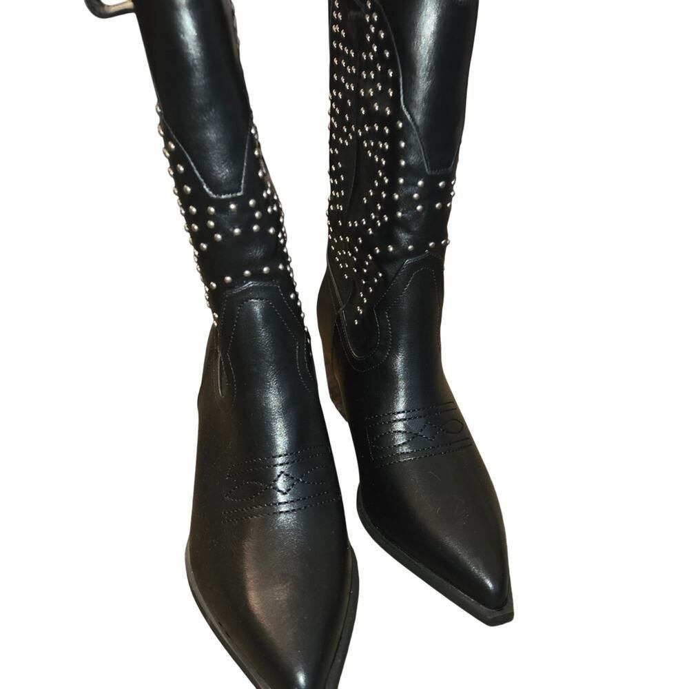 City Chic Boot-Wide FIT Western Edge Fashion Size - Picture 3 of 9